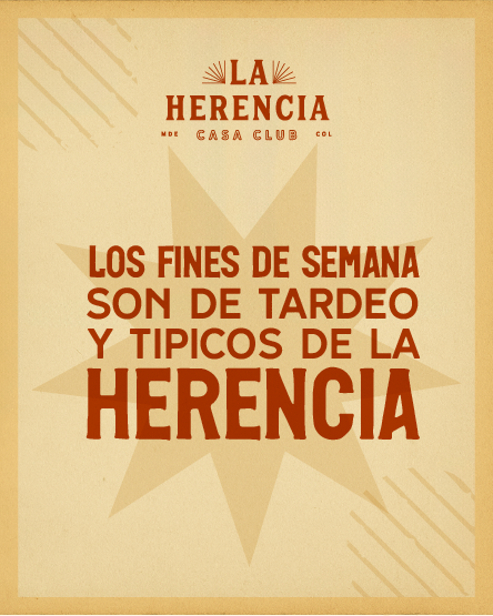 TARDEO Y TÍPICOS FINES DE SEMANA