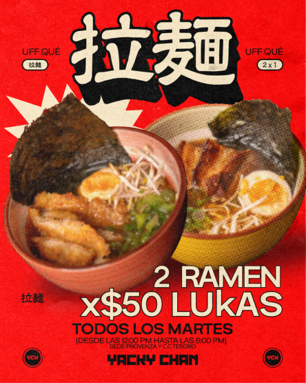 MARTES 2 RAMEN X 50 LUKAS